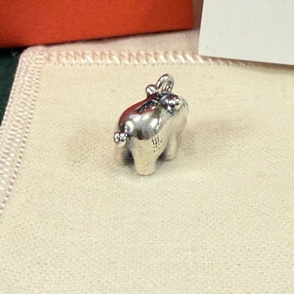 James Avery Retired Sterling Silver Piggy Bank Charm - Picture 5 of 6
